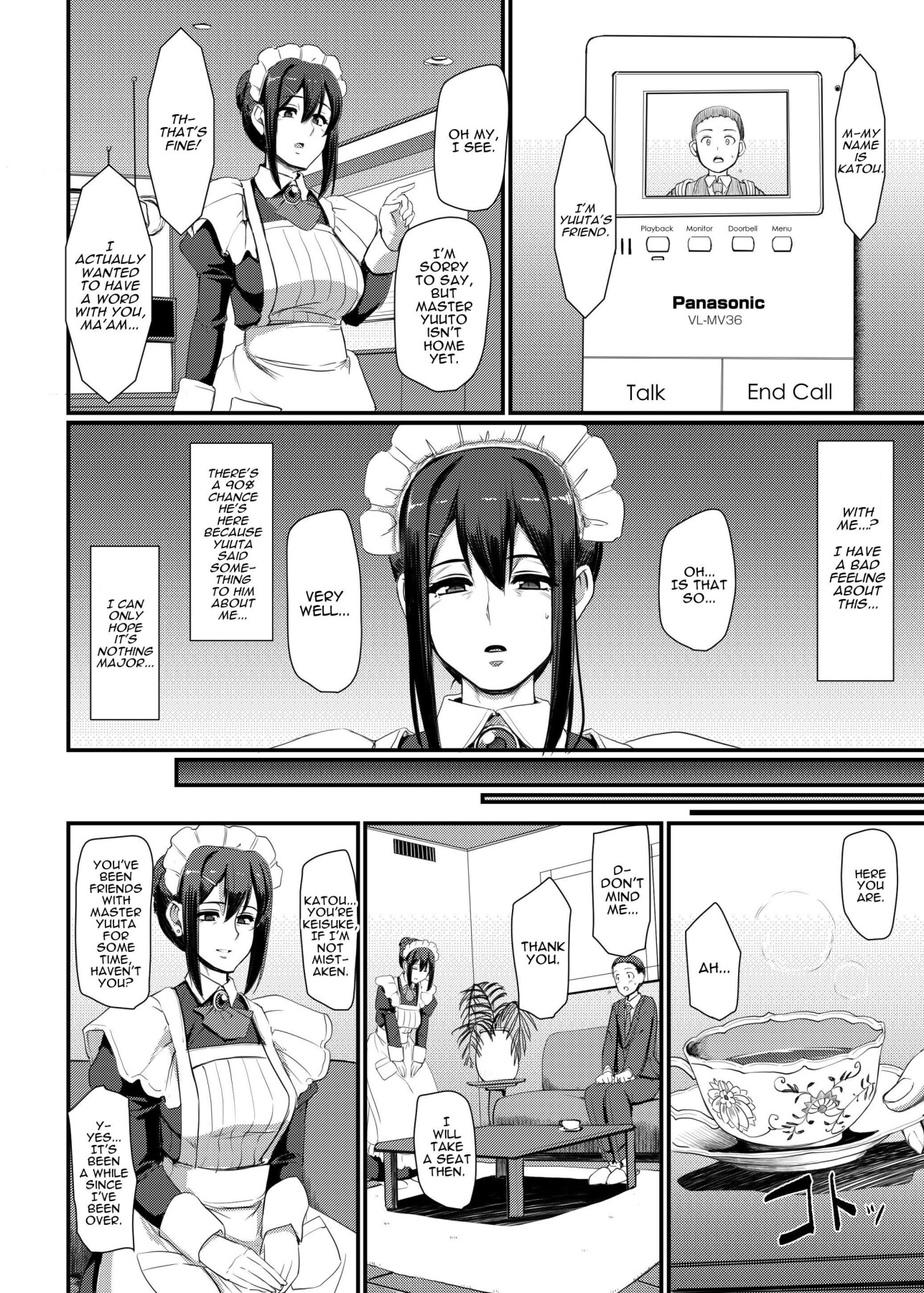Hentai Manga Comic-Maid's Work. IV-Read-19